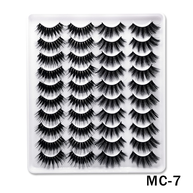 6D Mink False Eyelashes Handmade Extension Beauty Makeup False Eyelashes MC-7
