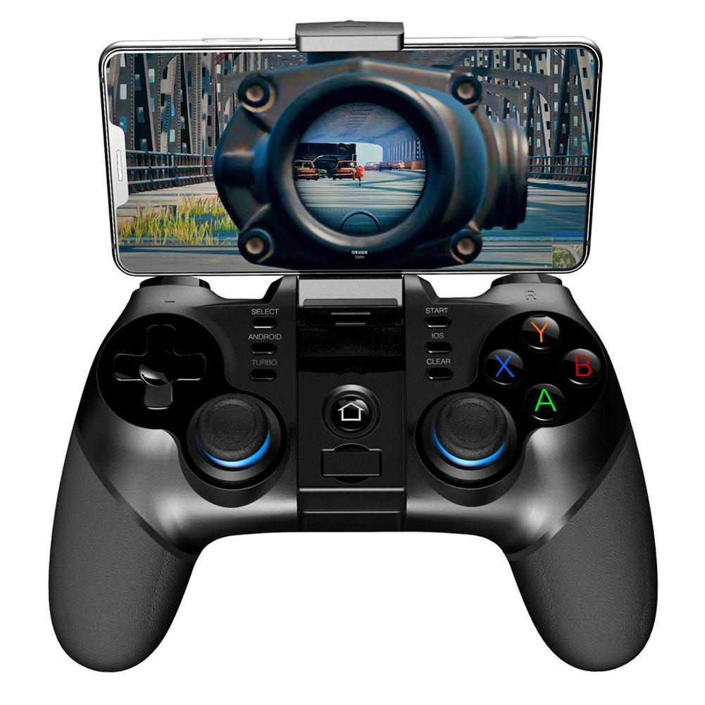 PG-9156 Handheld Game Console Wireless Ergonomic Gamepad with Phone Clip Holder