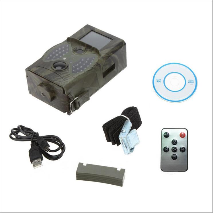 HC-350A Track Camera 16MP HD 1080P Infrared Night-Vision Camera for Wildlife Monitoring and Home Security Camouflage