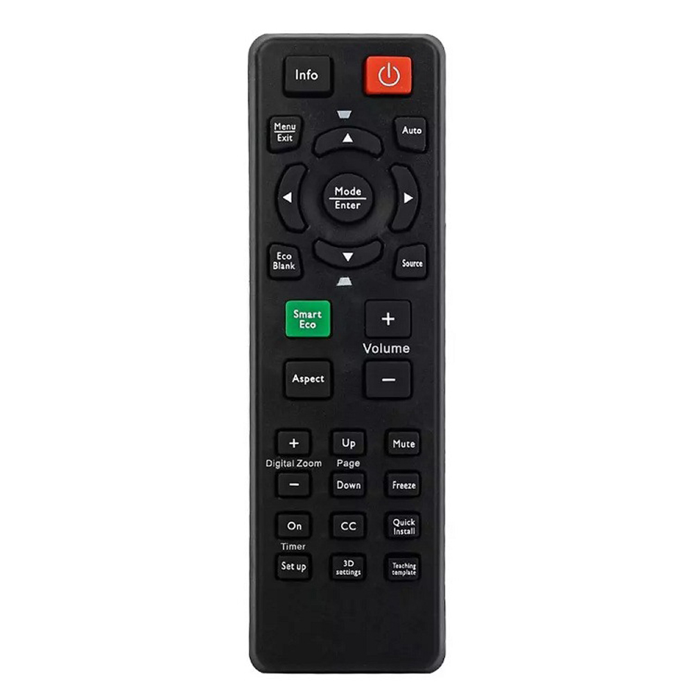 Remote Control Replacement Controller For Benq Proyector Ms517 Mx720 Mw519 Ms517f Ms506 Mx501 black