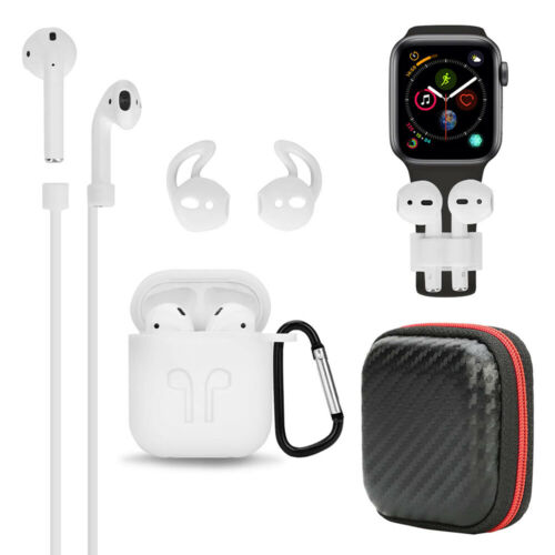 For Apple AirPods Accessories Case Kits AirPod Earphone Charging Protector Cover white