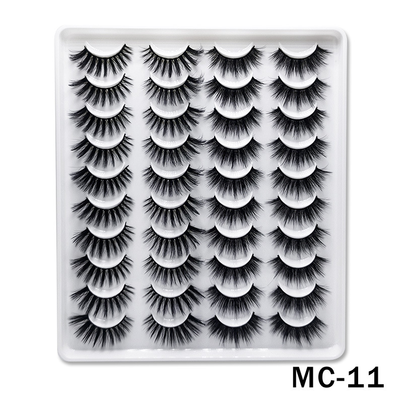 6D Mink False Eyelashes Handmade Extension Beauty Makeup False Eyelashes MC-11