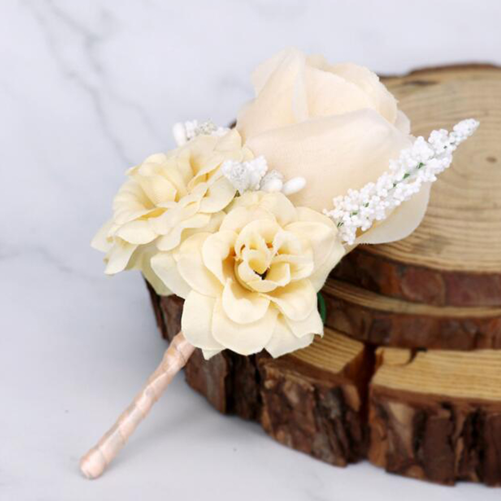 Wholesale Artificial Wrist Flower /Corsage for Wedding Party Bride