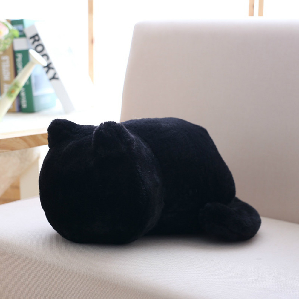 cute cat plush pillow