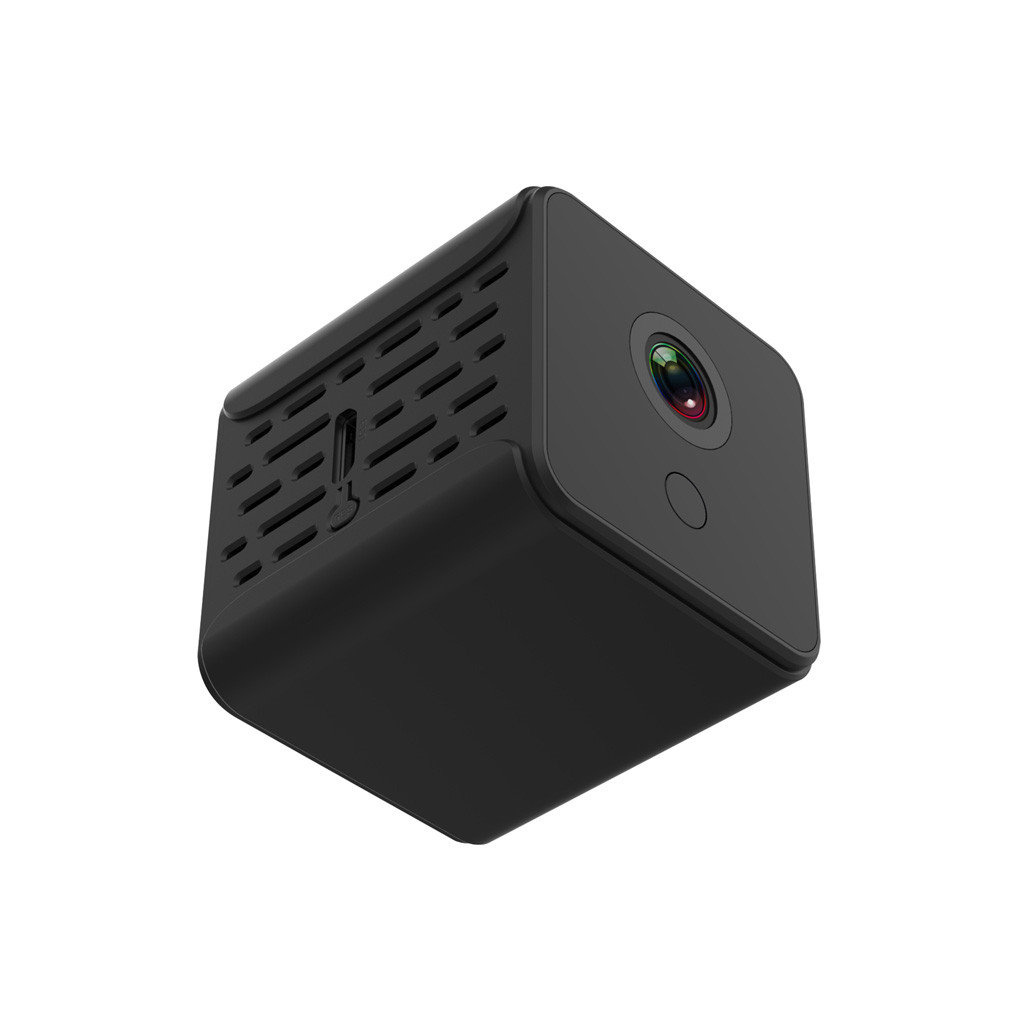 A12 Mini Video Camera WiFi HD 1080P Sensor Home Security Camcorder Infrared Illumination Motion Detection black
