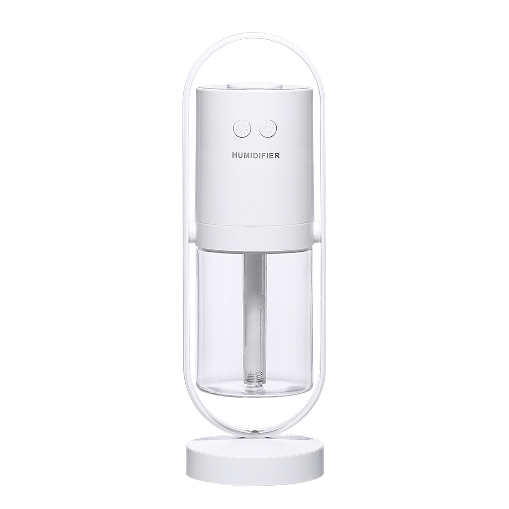 Portable USB Mini LED 7 Colors Change Night Light Air Humidifier Purifier white