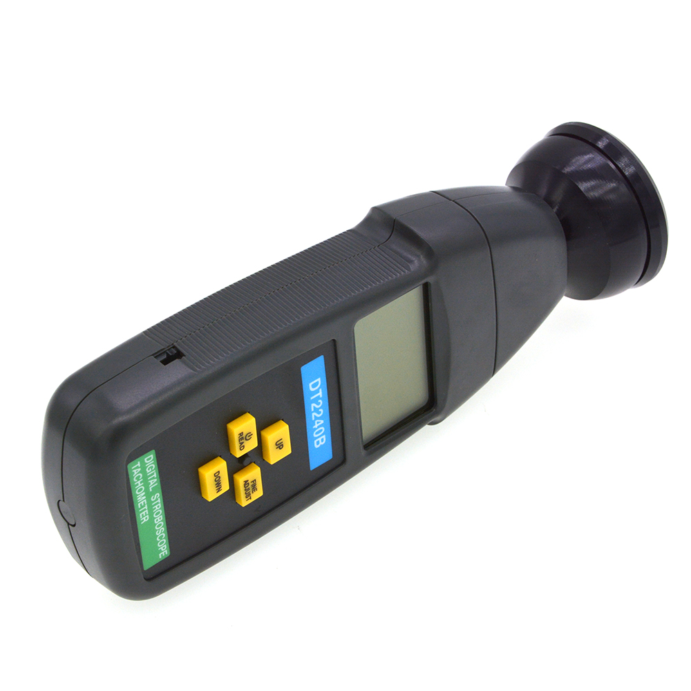 DT2240B Digital LCD NonContact Flash Stroboscope Tachometer