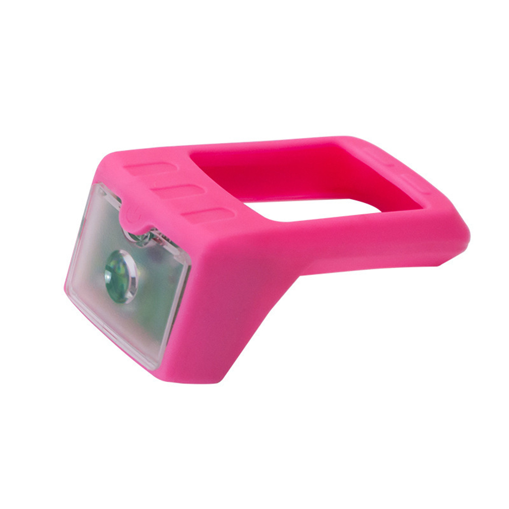 Bike Code Meter Cover With Front Light Sensing Intelligent Silicone Shell Lamp Integrated Cover Compatible For Xingzhe G Series Code Table pink