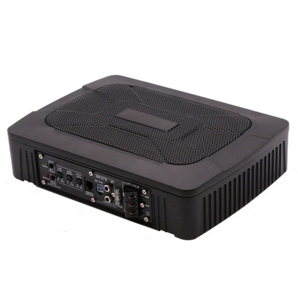 12V Ultra Thin Subwoofer Car Active Subwoofer Audio Speaker Bass Amplifier Kit