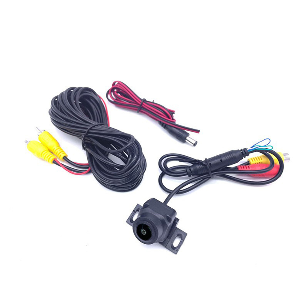 Vehicle Backup Camera Waterproof, AHD/CVBS Rear View Camera 170° Wide-Angle Coverage Adjustable Reverse Camera For Vehicle, SUV, Pickup Trucks, RV black