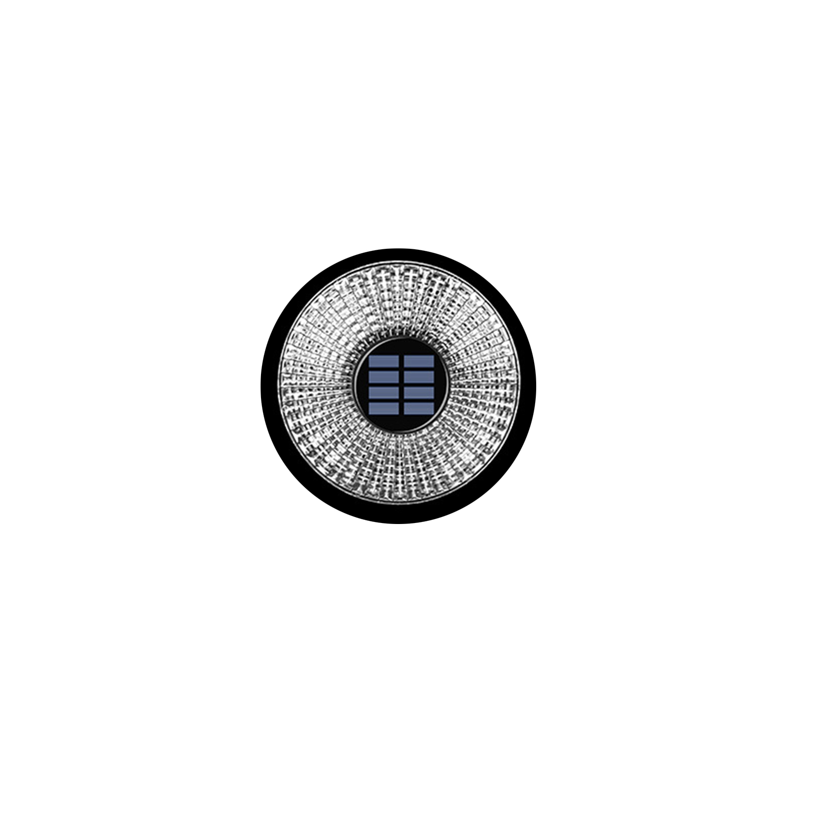 4pcs Solar Garden Light With 12 LED Outdoor Solar Landscape Lights IP65 Waterproof Pastoral Warm Light In-Ground Lamp For Backyard, Lawn, Garden, Yard 011