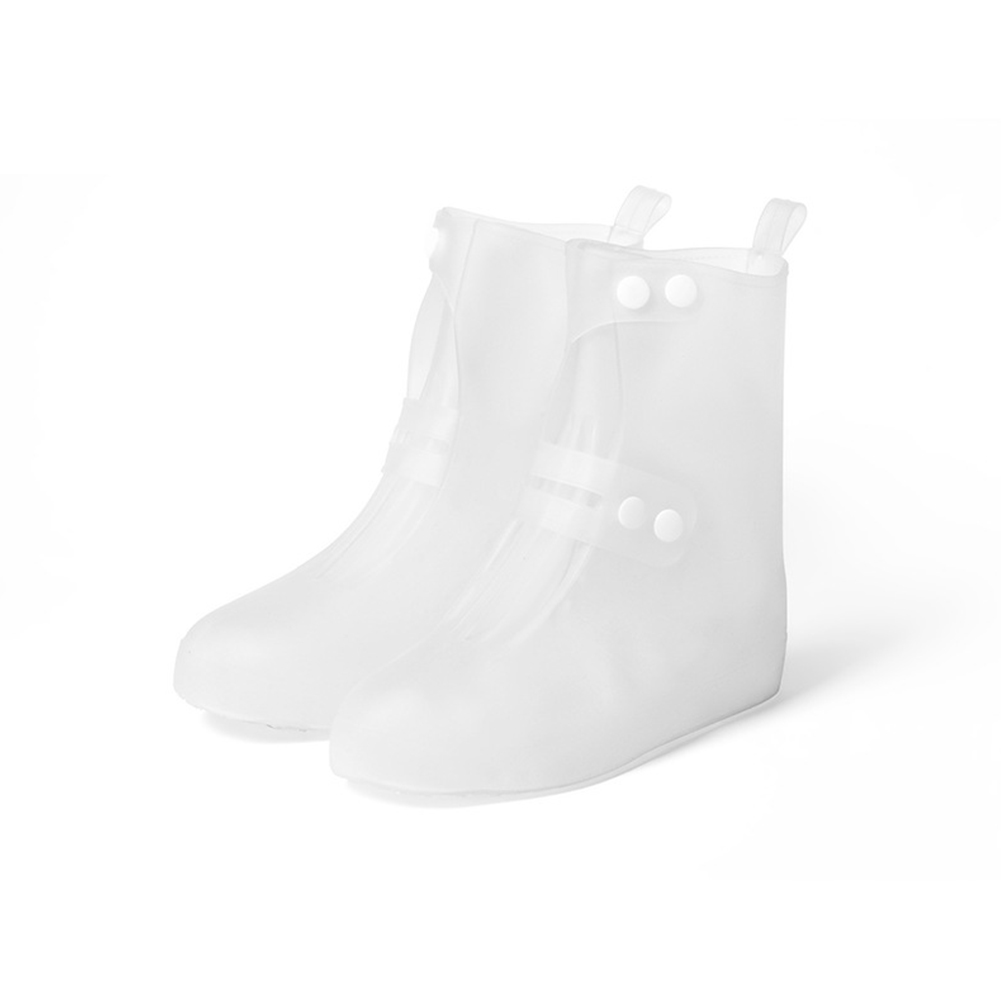1 Pair Reusable Waterproof Shoe Covers Anti-Slip Overshoes Rain Boots