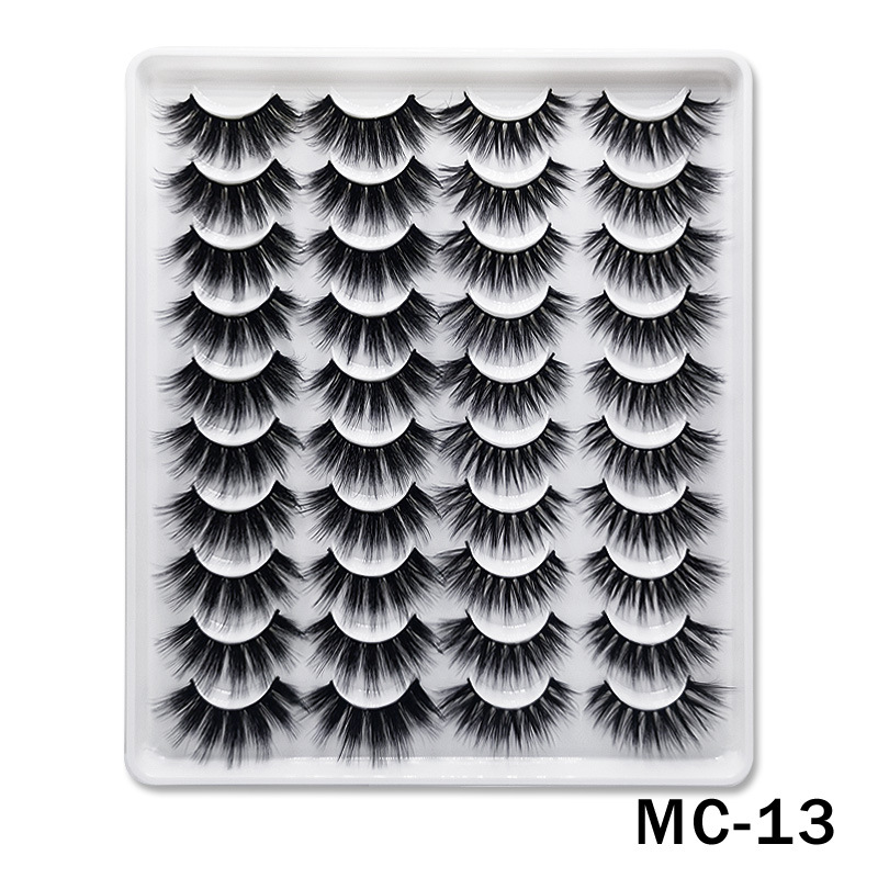 6D Mink False Eyelashes Handmade Extension Beauty Makeup False Eyelashes MC-13