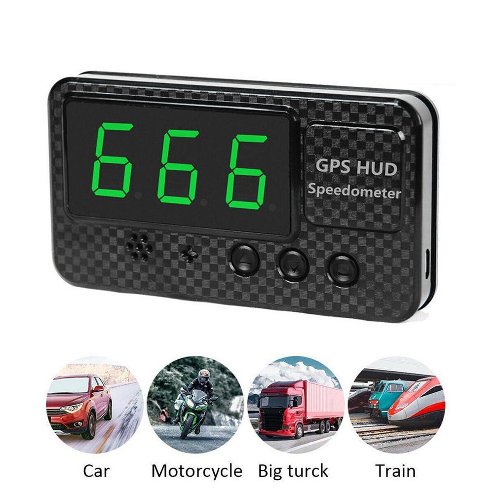 C60s Car Digital Gps Speedometer Odometer Hud Head-up Display