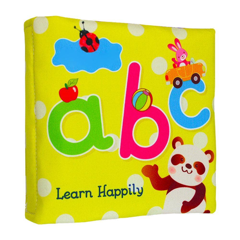 Baby Cloth Book Infant Children Early Learning Educational Puzzle Books Toys Baby Soft Activity Book, My First Word Book, Best Cloth Book Learn the letters