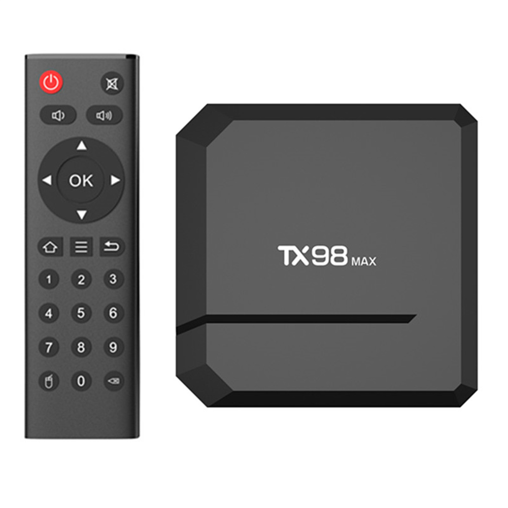 TX98 Max 4k Media Player 2gb Ram 16gb Rom TV Box with RC Digital Player Top Box