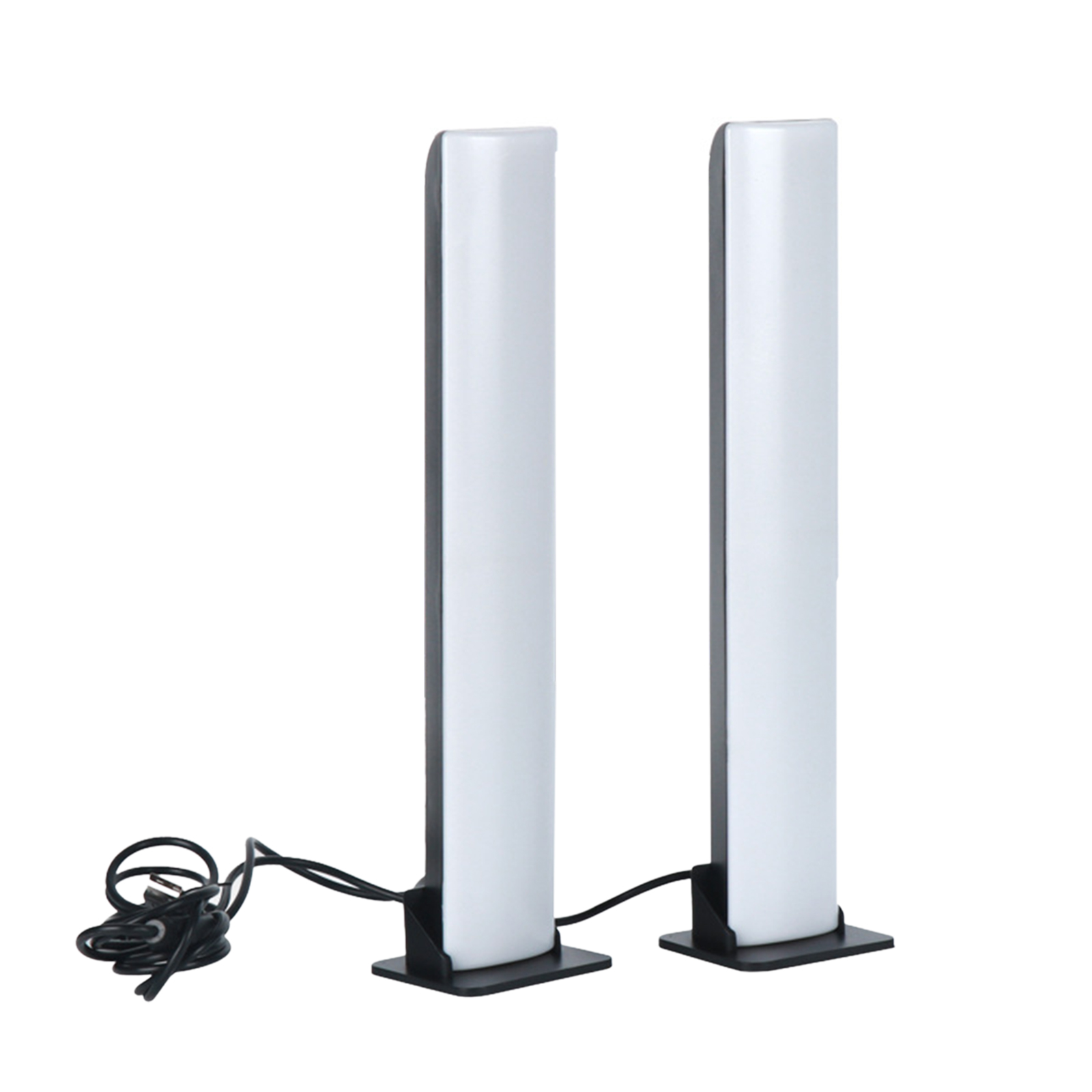 Smart LED Light Bars With Music Sync Modes APP Control Adjustable Brightness RGB Light Bar For TV Movies PC as shown
