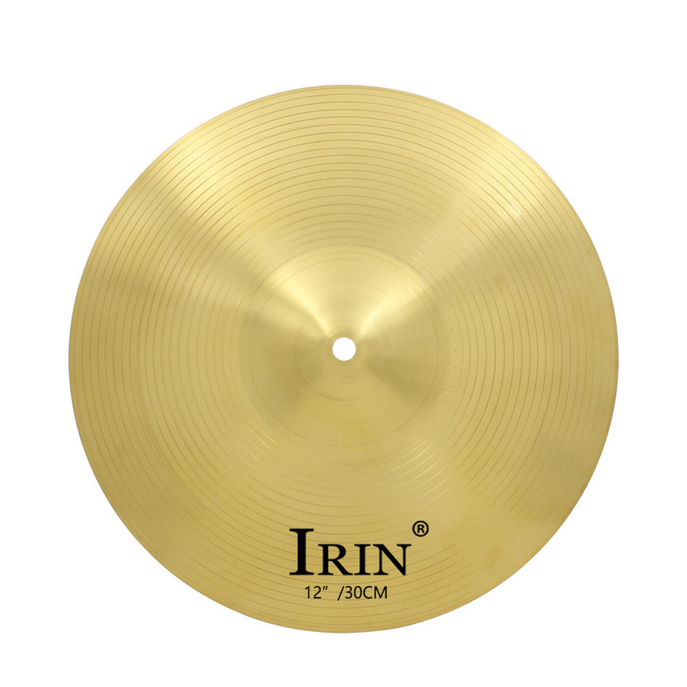 IRIN 8/12/14 Inch Brass Alloy Crash Ride Hi-Hat Cymbal  12 inches