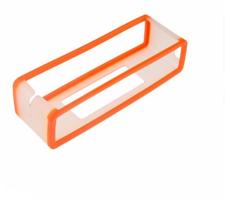 Portable Silicone Case for Bose SoundLink Mini 1 2 Sound Link I II Bluetooth Speaker Protector Cover Skin Box Speakers Pouch Bag Orange