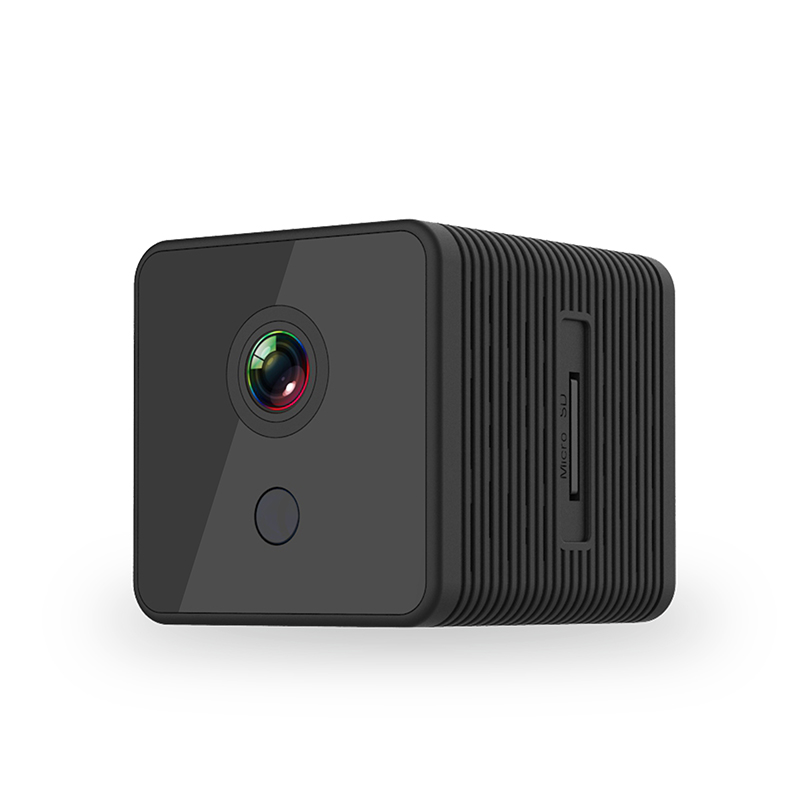 Mini Sports Camera Hd 1080p Infrared Night Vision Low Power Household Wifi Camera black