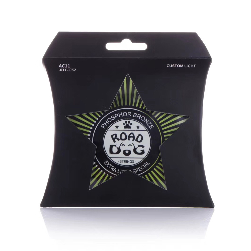 Guitar Strings Acoustic Guitars Strings For Folk Guitar Parts Coated Rustproof Copper String