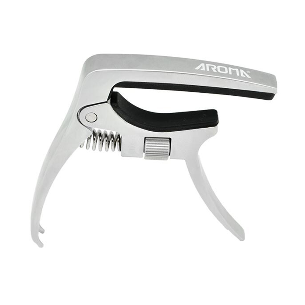 AC-30Guitar Capo Free Clamping Force Adjustment Capo for Folk Guitar and Electric Guitar Silver