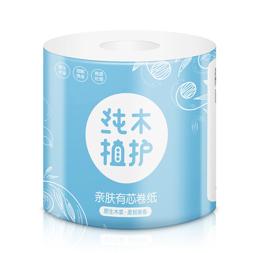 Wholesale Toilet Paper 4 Layer No Fragrance Roll Paper for Home Kitchen