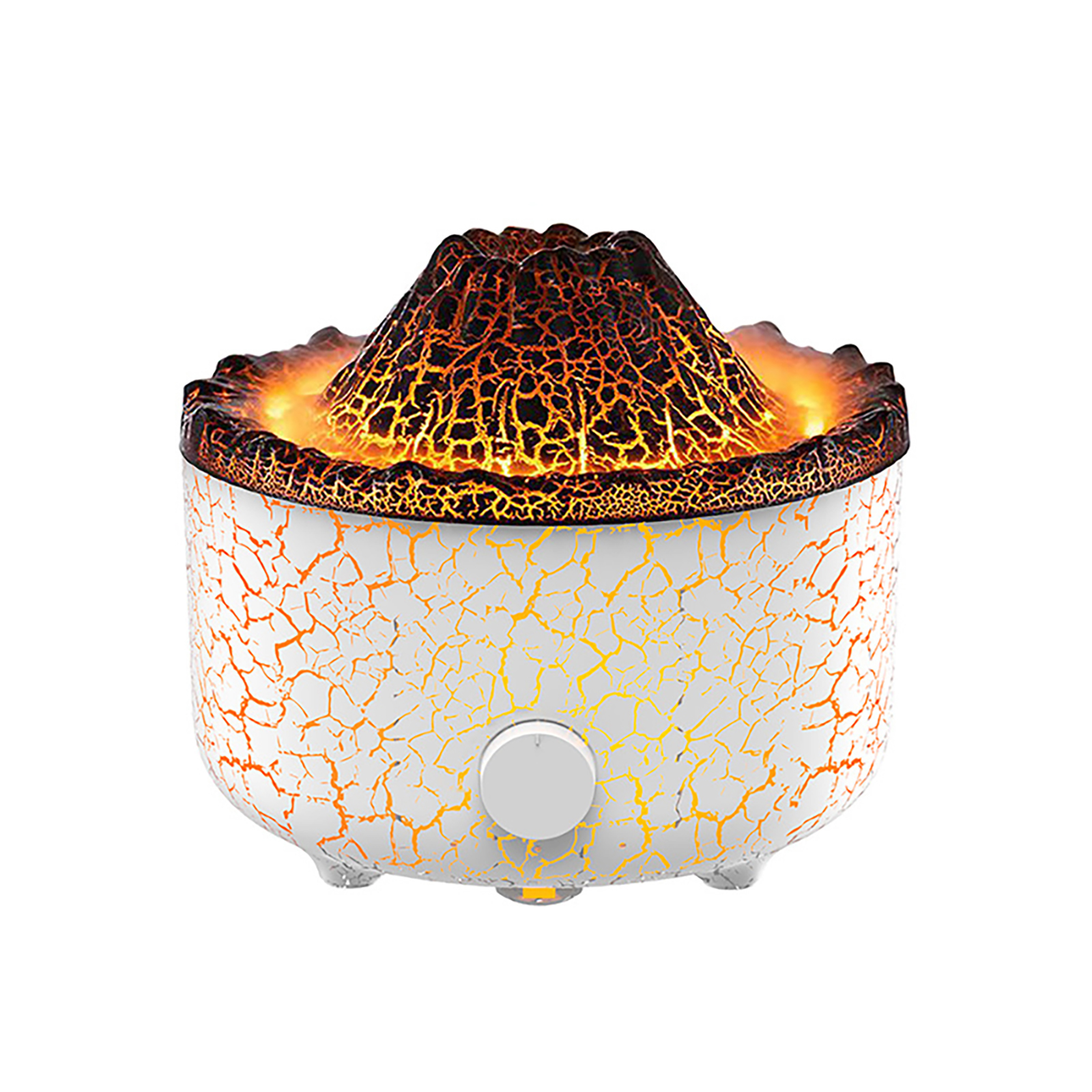 Aromatherapy Diffuser 560ml 24dB Mute Flame Aromatherapy Machine with RC Lights