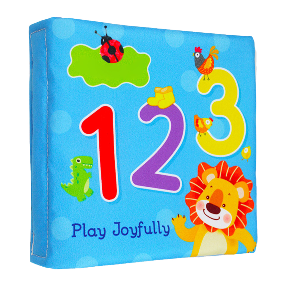 Baby Cloth Book Infant Children Early Learning Educational Puzzle Books Toys Baby Soft Activity Book, My First Word Book, Best Cloth Book Know the numbers