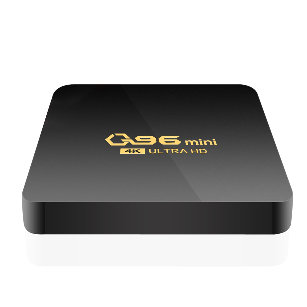 Q96 Mini Smart Tv Box S905 Quad-core Android Set Top Box 4k Hd Rj45 10/100m Network Media Player Home Theater 1+8 UK Plug