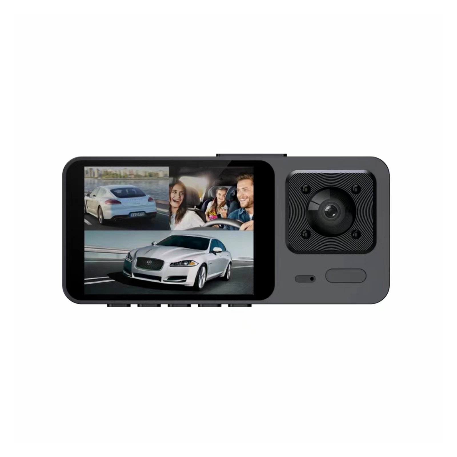 2 Inch 1080p Dash Cam Car DVR Infrared Night Vision Recorder Black