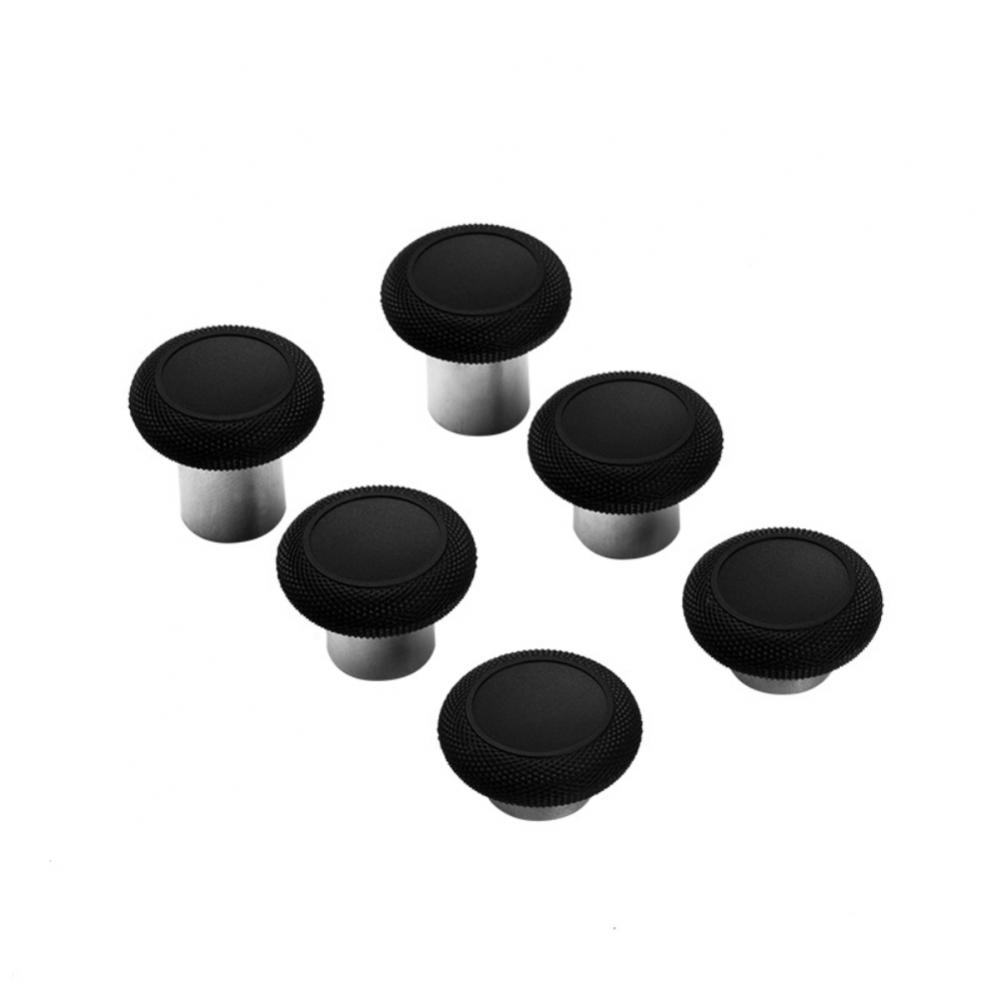 6pcs Joystick Switch Cap Gamepad Rocker Cap Keycap Set Compatible For Gulikit Ns34 Pro2 Ns08 09 Gaming Accessories black