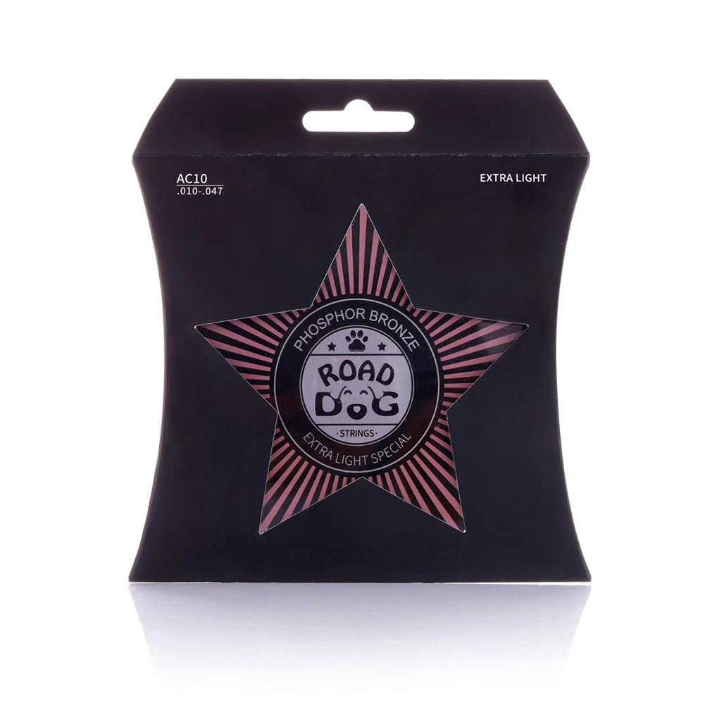 Guitar Strings Acoustic Guitars Strings For Folk Guitar Parts Coated Rustproof Copper String