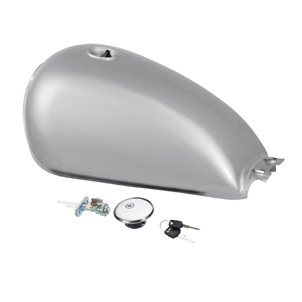 Motorcycle 9L 2.4 Gallon Cafe Racer Vintage Fuel Gas Tank