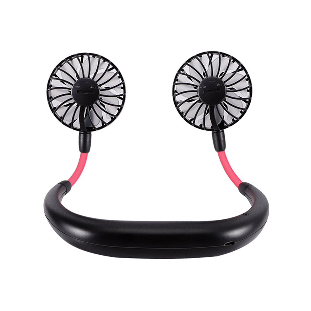 Wholesale Usb Student Lazy Fan Charging Portable Cool Neck Fan Outdoor