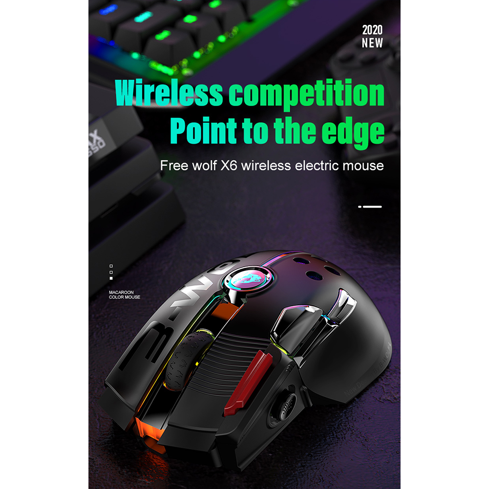 ZIYOU LANG X6 Wireless Wired Dual Mode Mechanical Mouse Rechargeable