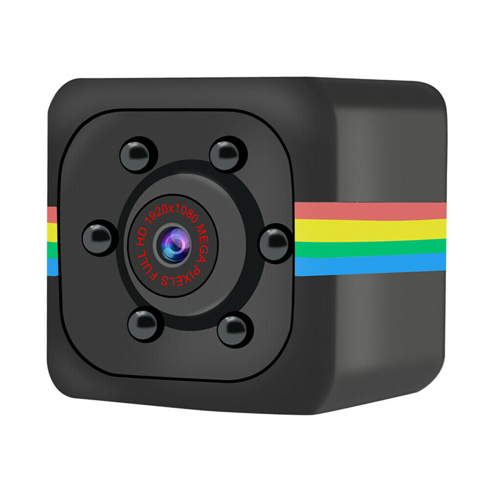 Mini SQ11 Metal Camera HD 1080P Sports DVR Camera Night Vision Sports Outdoor Camera black_1080P