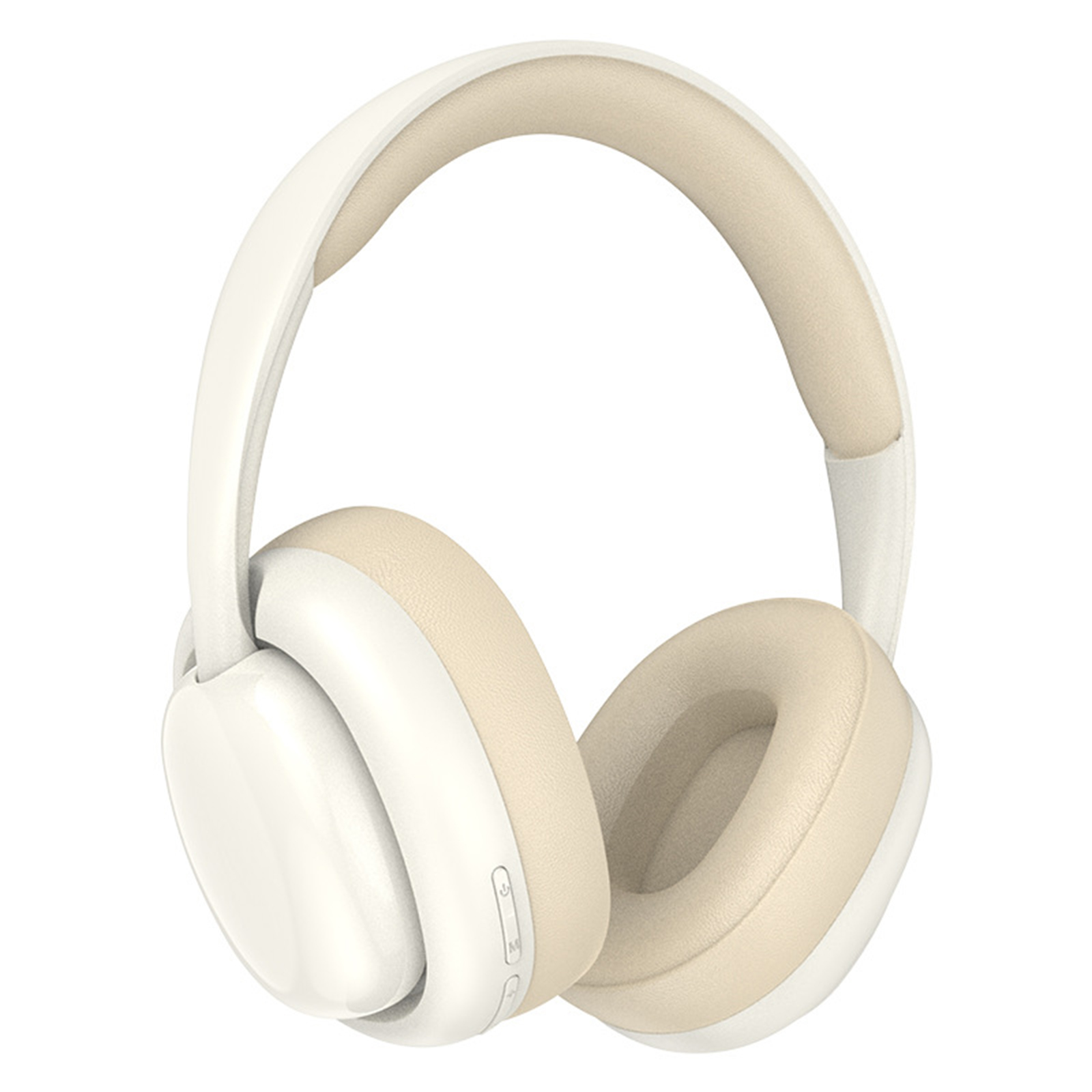 Wireless Headphones Over Ear Hi-Fi Stereo Deep Bass Wireless Headset For Laptop PC Computer Mobile Phone Tablet Khaki