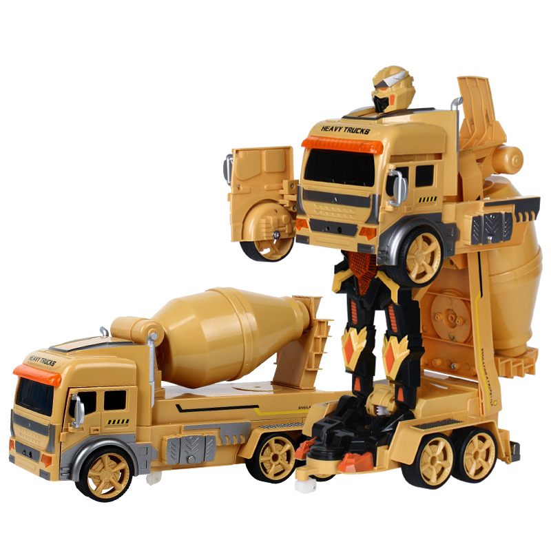 robot super change truck