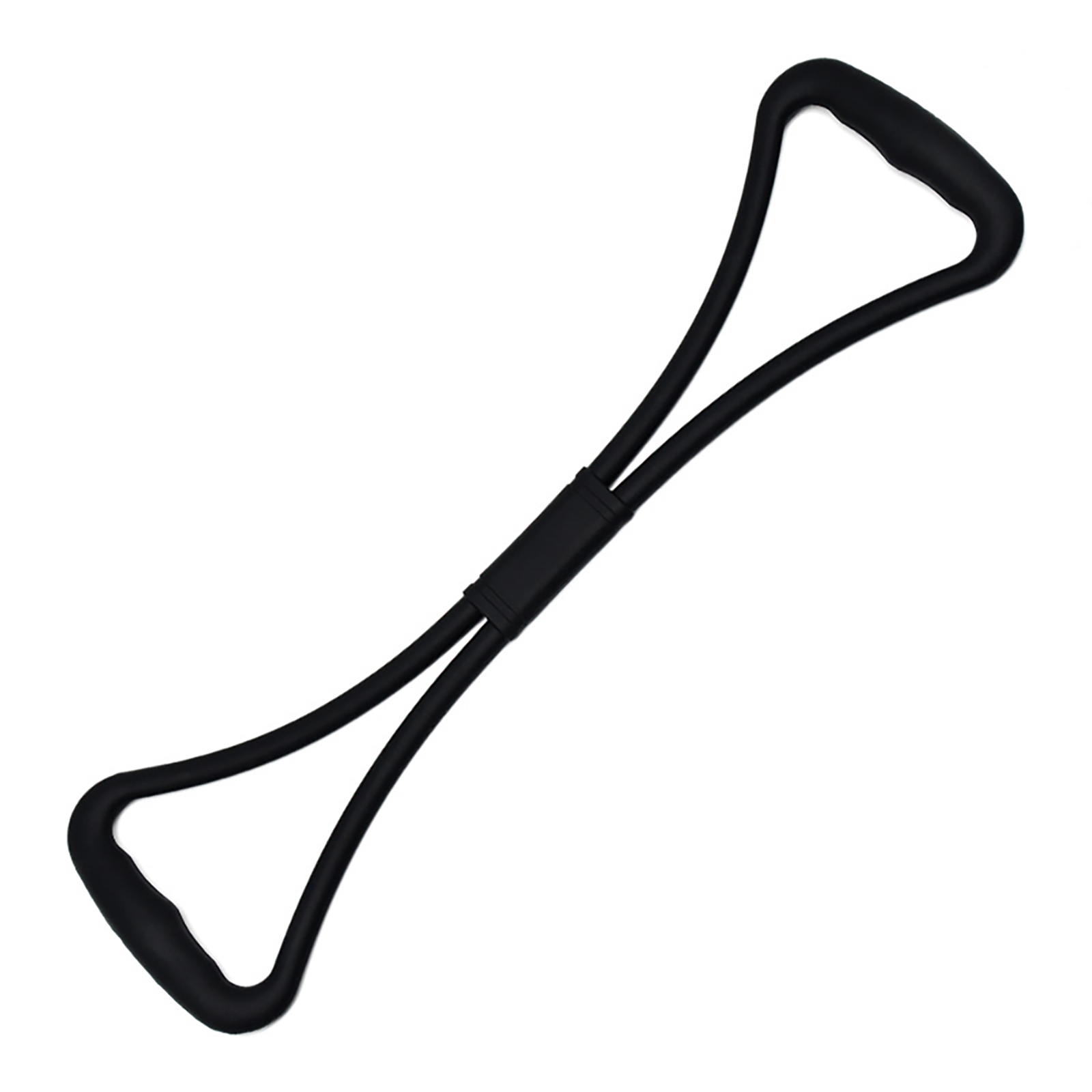 8 Shaped Resistance Bands Multifunctional Yoga Gym Fitness Pulling Rope For Arms Back Shoulders Legs Buttocks black
