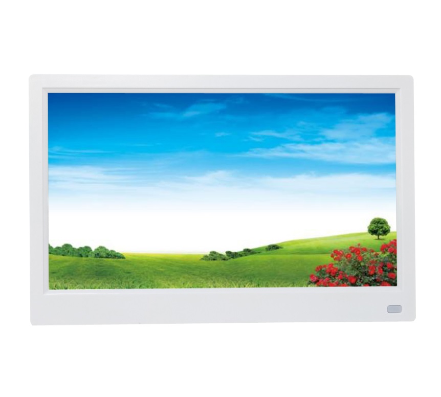 11.6 inches HD LED Photo Frame Digital Photo Frame Album Player with Motion Sensor White European regulations