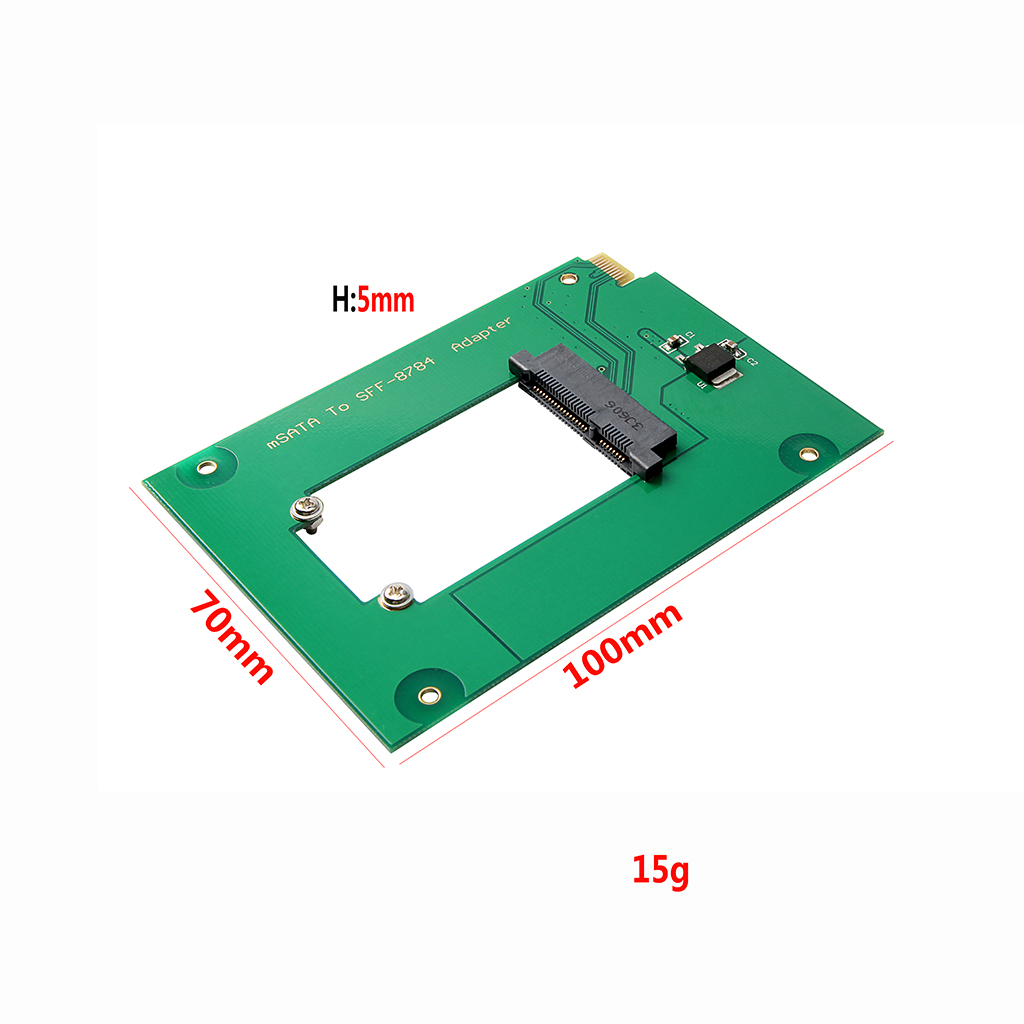Wd5000mpck Sff8784 Sata Express To Msata Adapter Cards Converter For