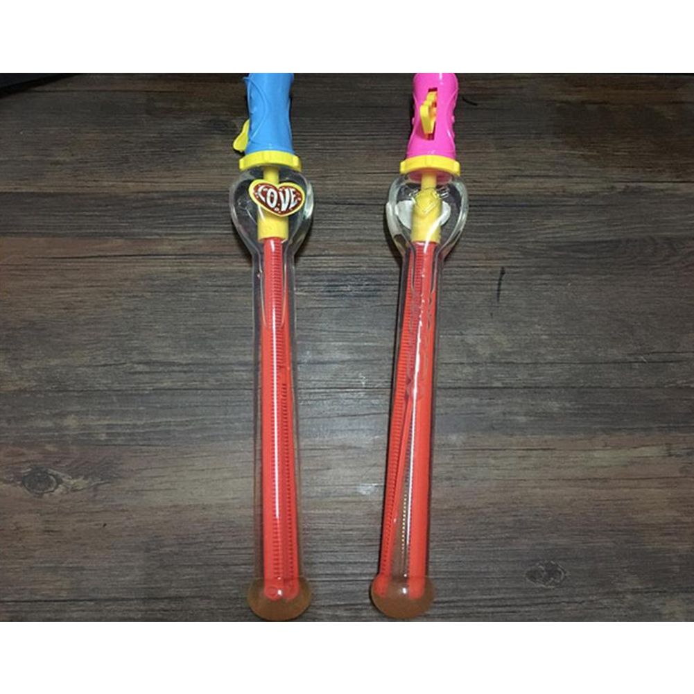 Wholesale Cartoon Sword Shape Large Bubble Stick Summer Toy Random