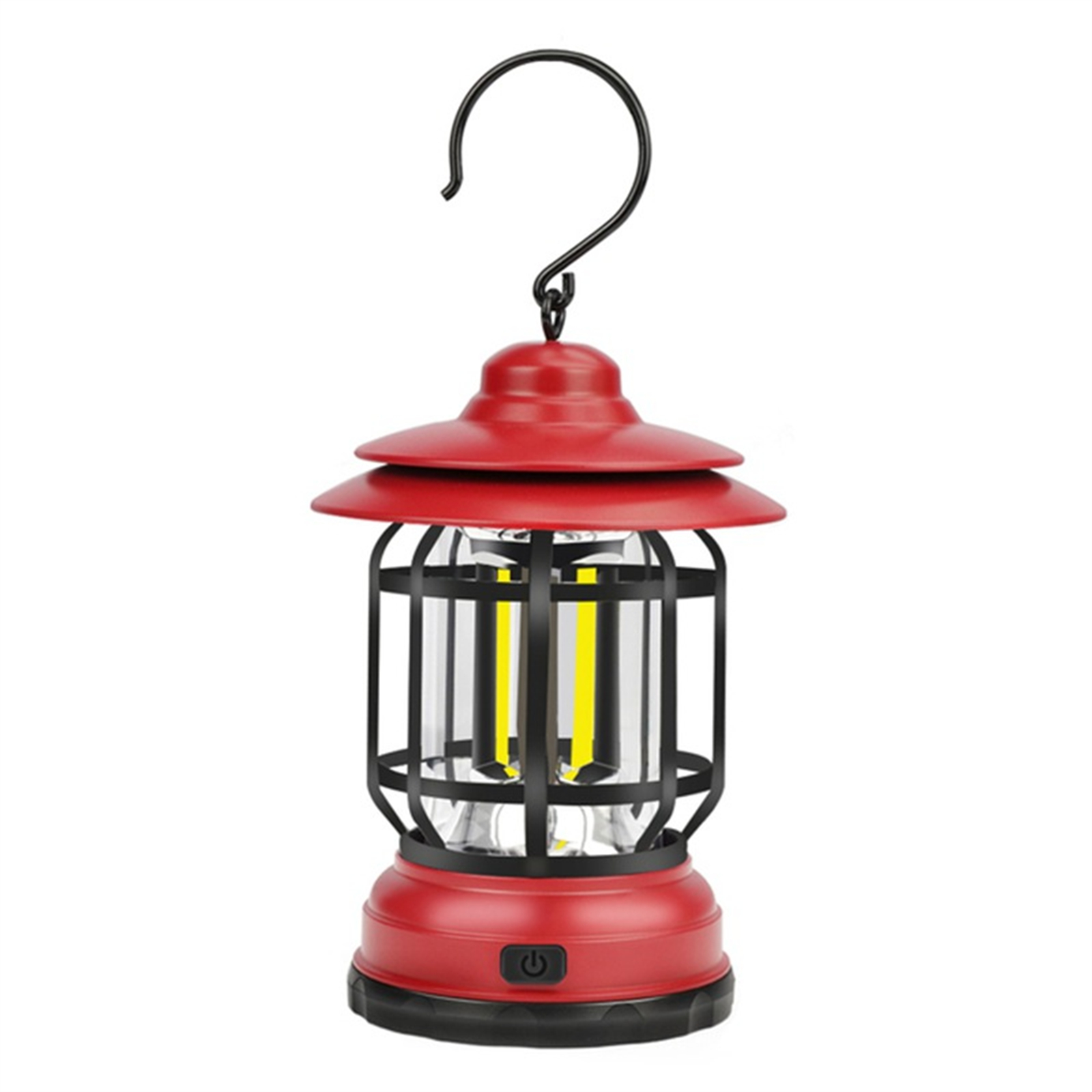 Outdoor Camping Tent Lights 4000k Portable Retro Hanging Cob Emergency Light
