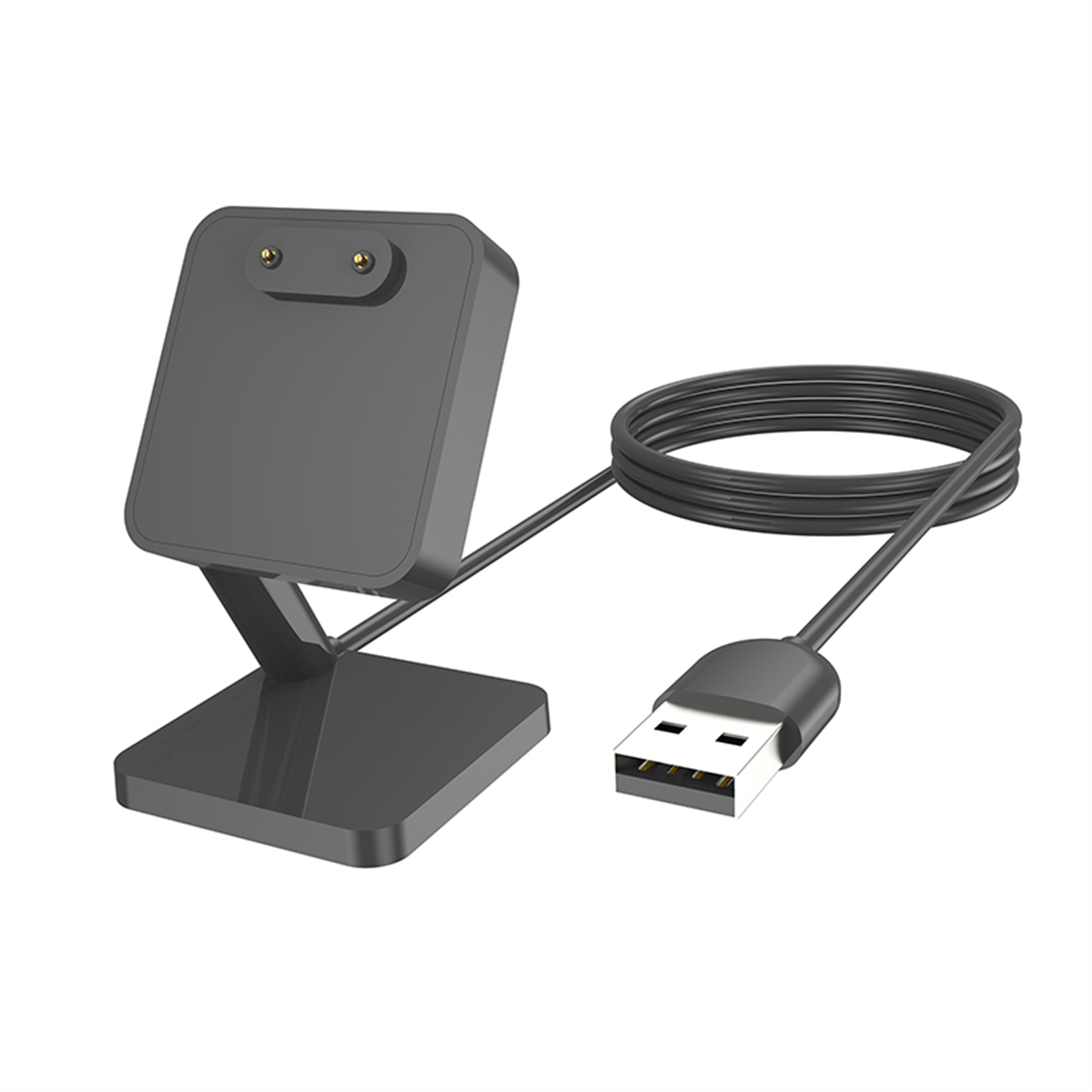 Smart Watch Charging Stand Safety Protection Portable Charging Bracket Dock Holder Power Adapter With USB Charging Cord Compatible