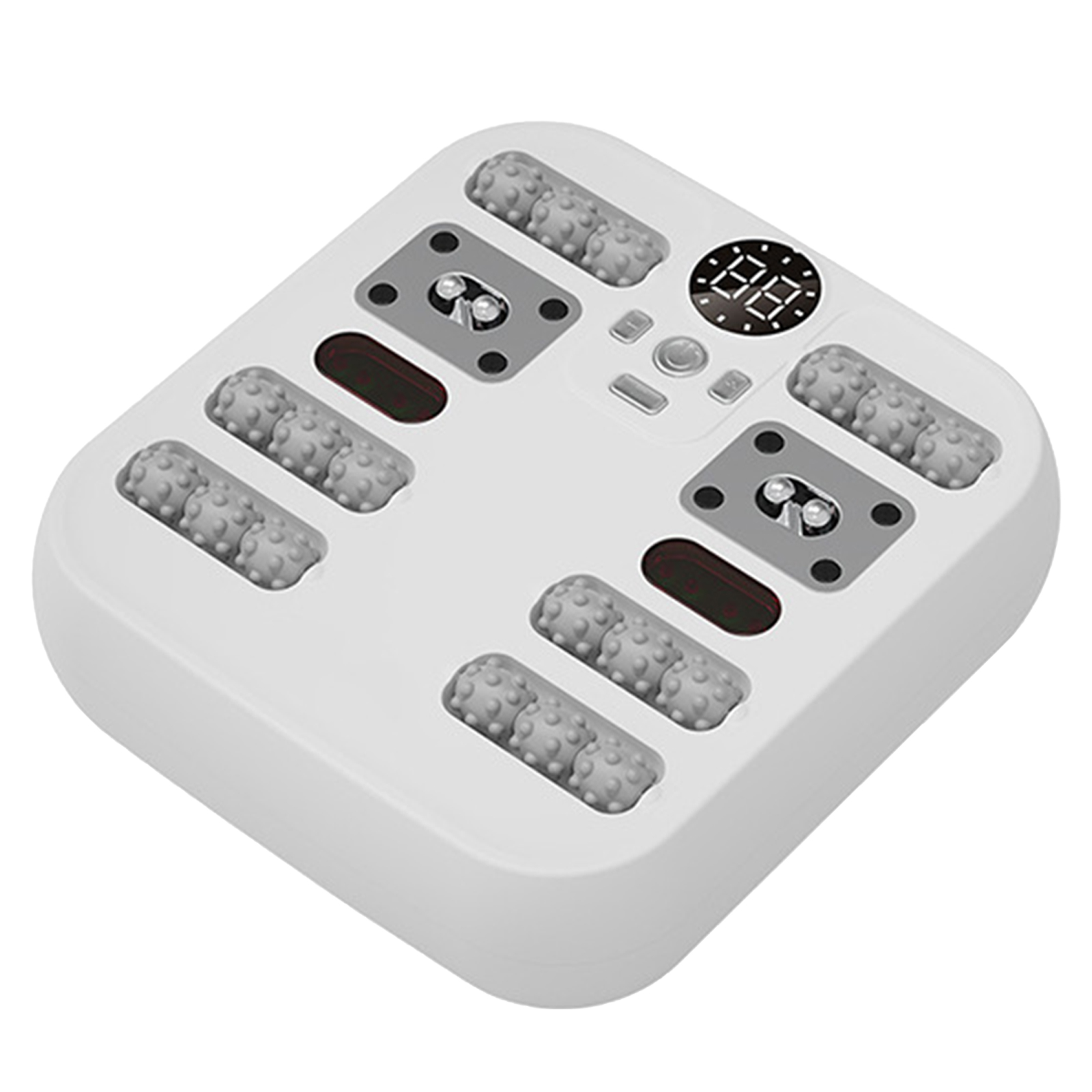 Heated Foot Warmer, Electric Feet Massager Machine Hot Compress Massage for Pain Relief