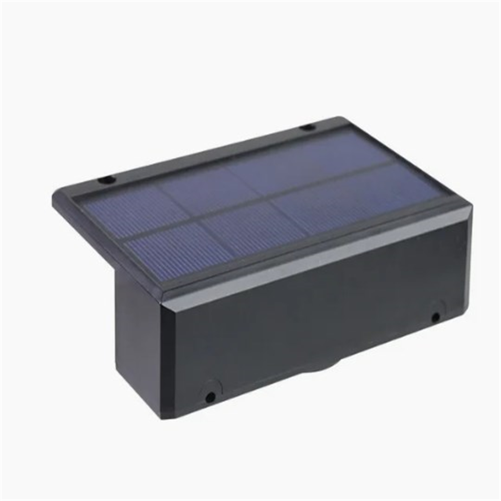 LED Solar Deck Lights Outdoor Waterproof Solar Powered Step Lights For Stairs Step Fence Yard Patio Pathway warm light