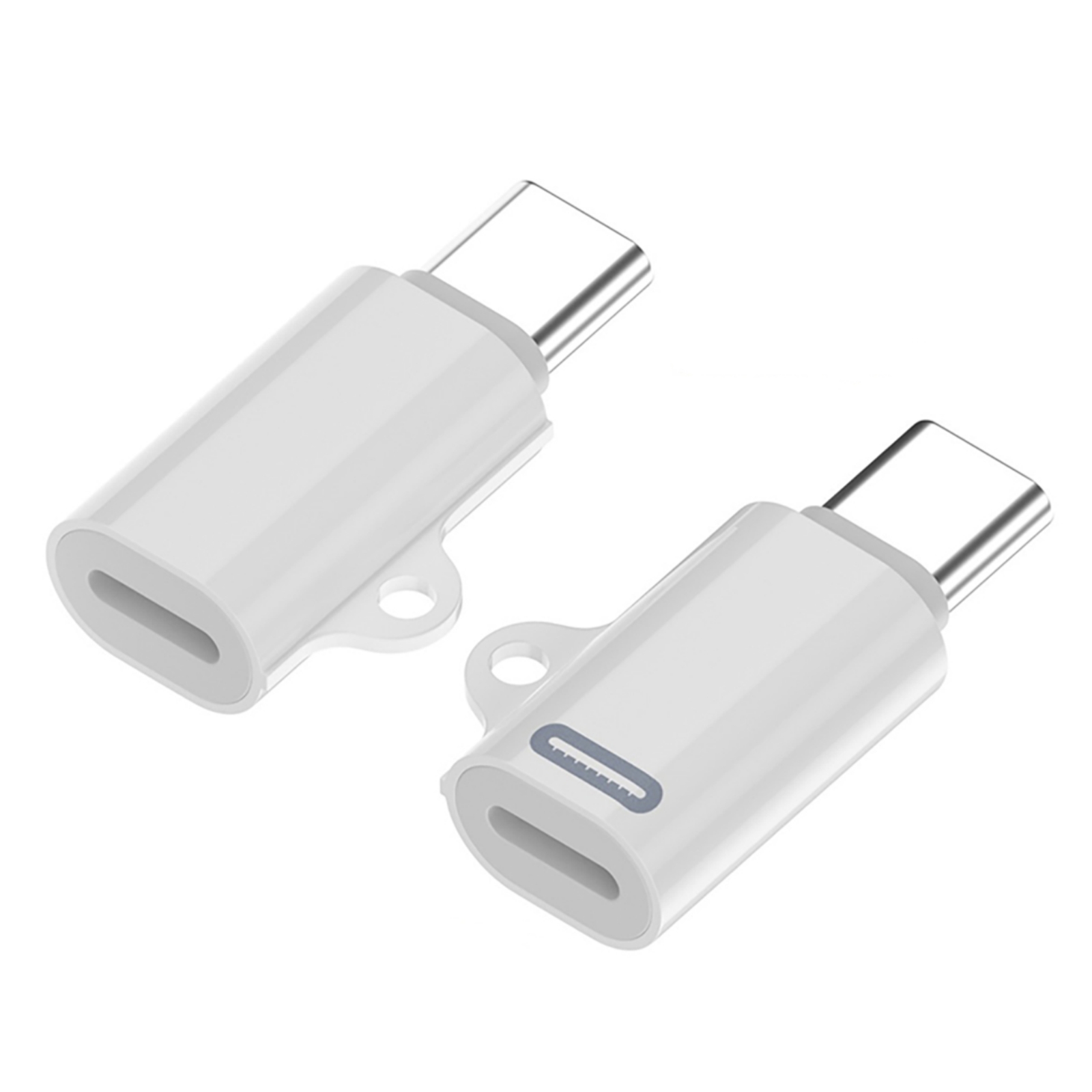 Lighting Female To Type C Male Adapter Power Charger Data Transfer Charger Connector For Smartphones Cable Converter Charger