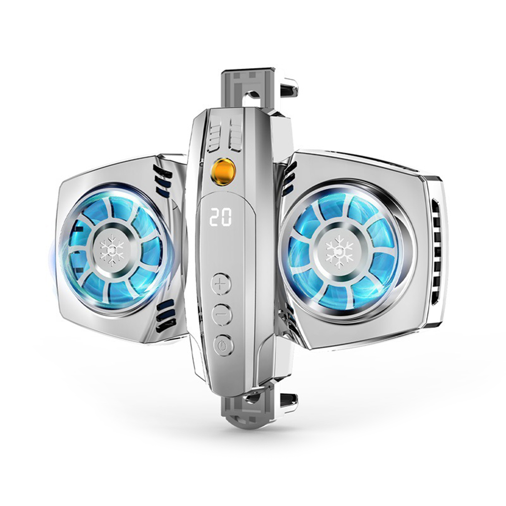 K4 Mobile Phone Cooler Radiator Semiconductor Dual Cooling Fan Radiator