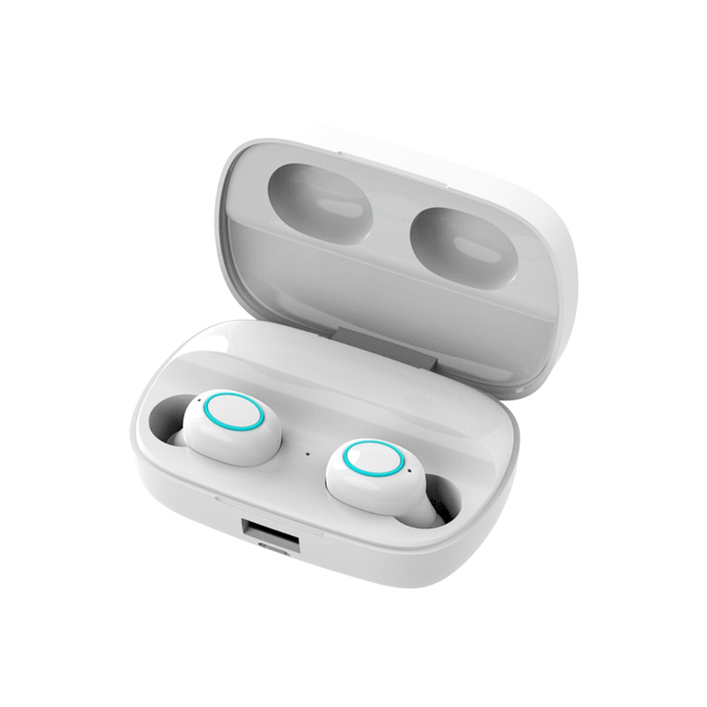 Wireless 5.0 Bluetooth Earphone S11 Bluetooth Headset Headphones Waterproof Touch Control With 3500mAh Charging Box S11 white binaural digital display